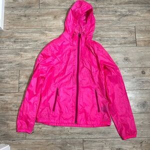 The North Face Cyclone Pink Nylon Ultra Lightweight Windbreaker Packable Sz S